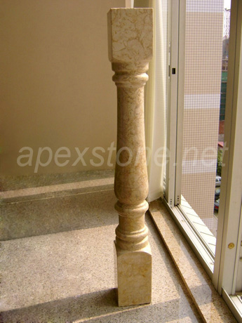 Marble baluster